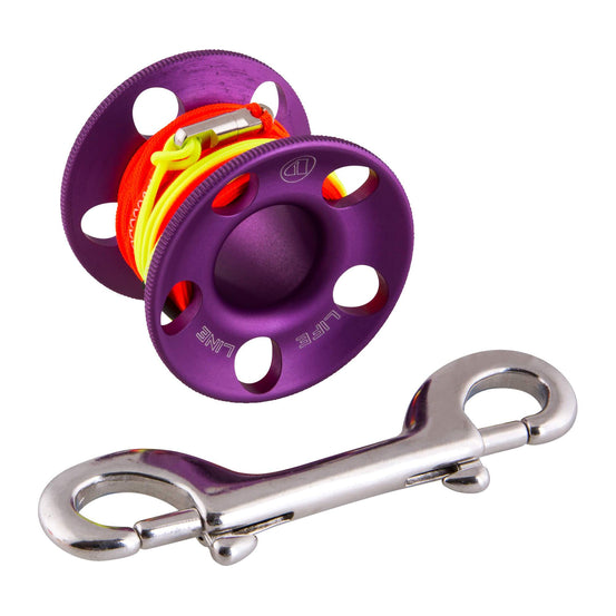 Apeks LifeLine Spools | 15m Purple | Mike's Dive Store