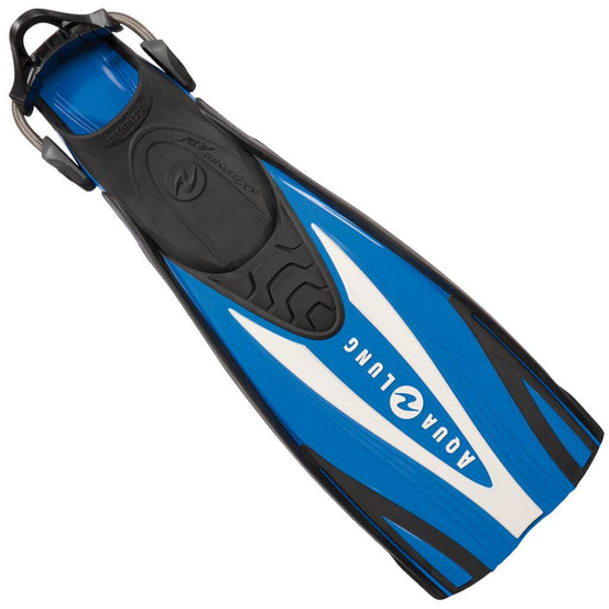 Aqua Lung Express Fins - Black / Blue - Mike's Dive Store