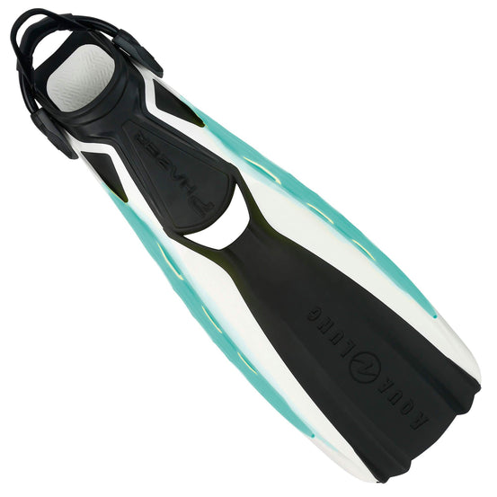 Aqua Lung Phazer Fin | White / Glacier | Mike's Dive Store