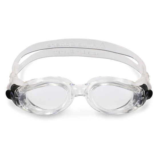 Aqua Sphere Kaiman Goggles - Clear Lens / Clear Frame - Mike's Dive Store