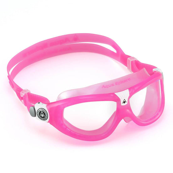 Aqua Sphere Seal 2 Kids Goggles - Clear Lens / Pink Frame - Mike's Dive Store