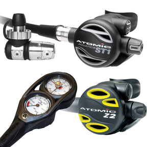 Atomic ST1 Regulator, Octopus & Free Console Package