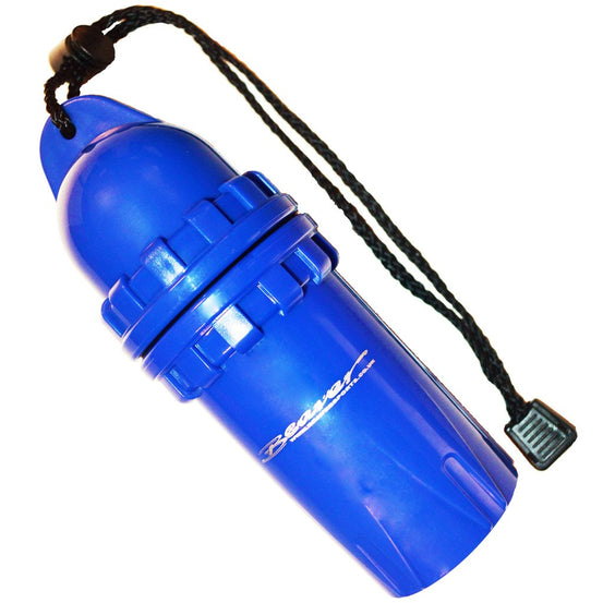 Beaver Blue Large Dry Canister - Mike's Dive Store