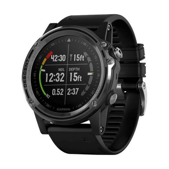 Garmin Descent Mk1 Titanium with Black Band - Mike's Dive Store