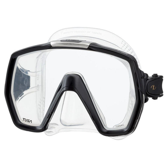 Tusa Freedom HD Dive Mask - Black - Mike's Dive Store