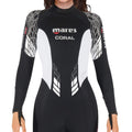 Mares Coral 0.5mm Women's Wetsuit | Torso Detail | Mike's Dive Store