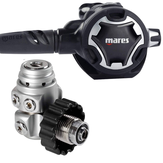 Mares Dual ADJ62X Regulator- Black DIN - Mike's Dive Store Mike's Dive Store