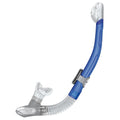 Mares Ergo Dry Snorkel - Reflex Blue - Mike's Dive Store