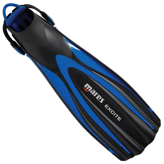 Mares Excite Fins - Blue - Mike's Dive Store