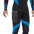 Mares Flexa 8.6.5 Men's Wetsuit | Thigh Detail | Mike's Dive Store