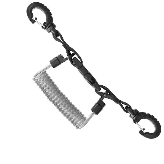 Mares Lanyard Stainless Spiral With Ring - Mike's Dive Store