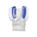 Mares LiquidSkin Mouthpiece - Clear / Blue - Mike's Dive Store
