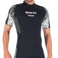Mares Reef 2.5mm Men's Shorty Wetsuit | Torso Detail | Mike's Dive Store