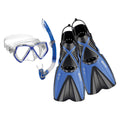 Mares X-One Pirate Kids Snorkelling Set | Blue | Mike's Dive Store