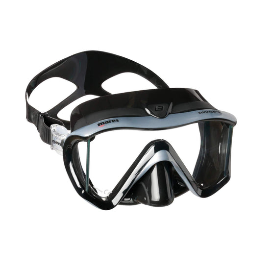 Mares i3 Sunrise Dive Mask | Black / Silver | Mike's Dive Store