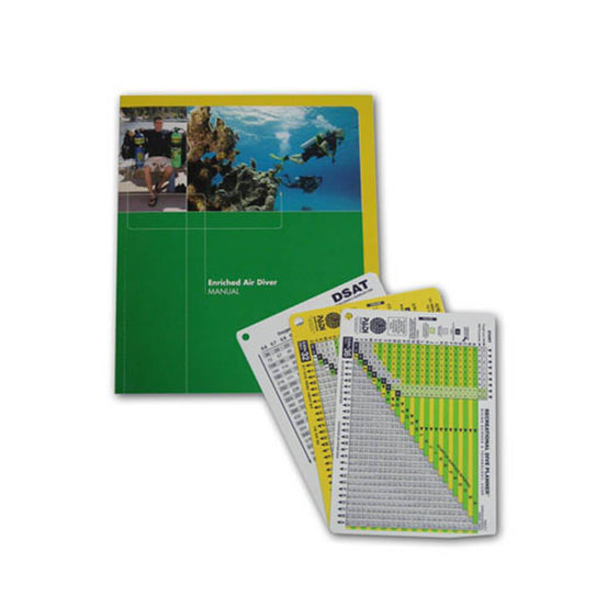 PADI Enriched Air Diver Manual - Metric- with Tables & Booklet | Mike's Dive Store