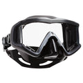 Scubapro Crystal VU Mask - Black / Silver - Mike's Dive Store
