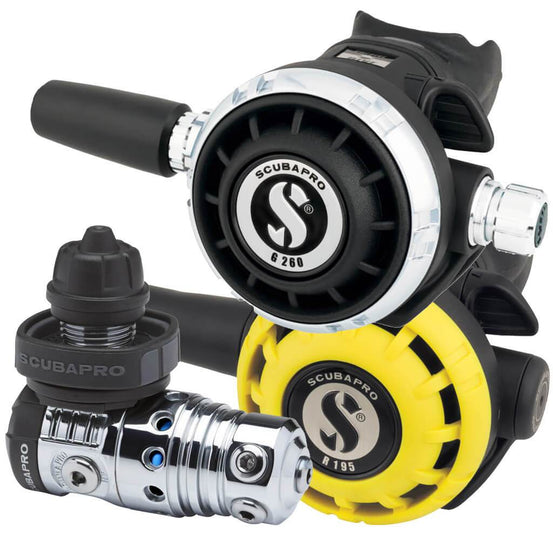 Scubapro MK25 EVO G260 Regulator with R195 Octopus - DIN - Mike's Dive Store