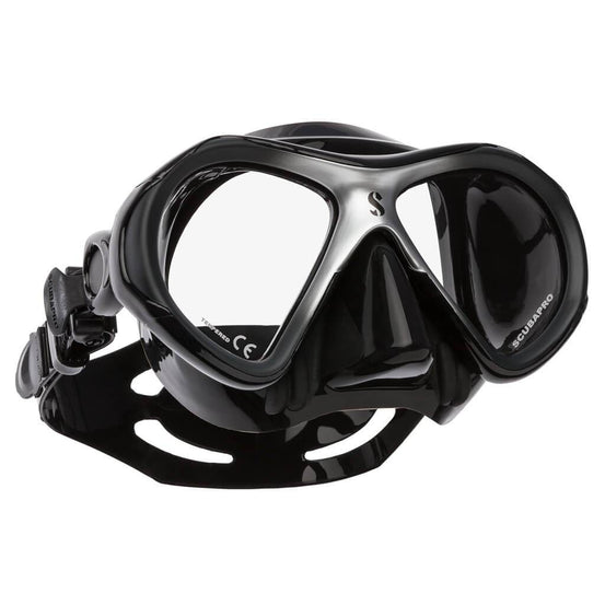 Scubapro Spectra Mini Mask - Silver / Black - Mike's Dive Store
