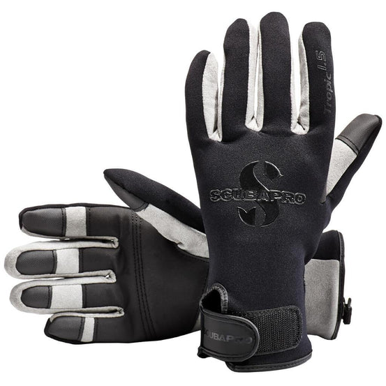 Scubapro Tropic 1.5mm Diving Gloves - Black - Mike's Dive Store