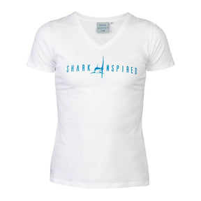 Shark Inspired Ladies Fitted T-Shirt