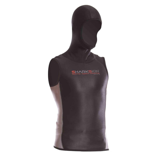 Sharkskin Chillproof Sleeveless Vest with Hood Men's | Mike's Dive Store