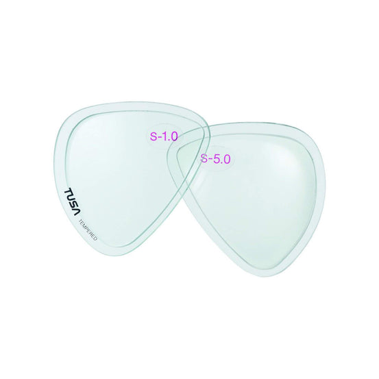 TUSA Intega & Freedom One Left Minus Prescription Lenses | Mike's Dive Store