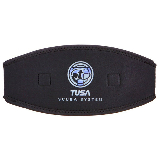 Tusa Mask Strap Cover - Black - Mike's Dive Store