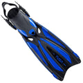 Tusa Solla Strap Fins - Cobalt Blue - Mike's Dive Store