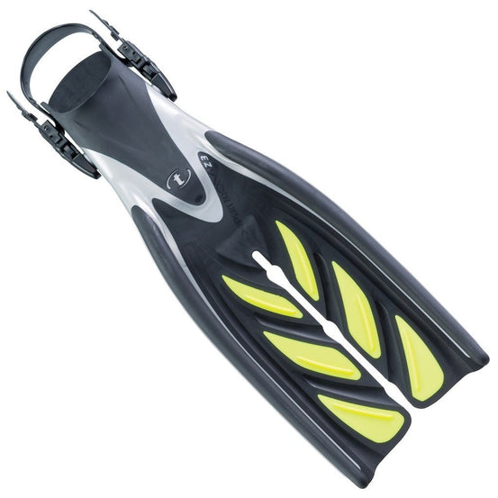 Tusa X-Pert Z-3 Fins - Fluorescent Yellow - Mike's Dive Store