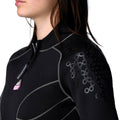 Waterproof W3 3.5mm Wetsuit Women's - Shoulder Detail - Mike's Dive Store