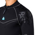 Waterproof W3 3.5mm Wetsuit Men's - Shoulder Detail - Mike's Dive Store