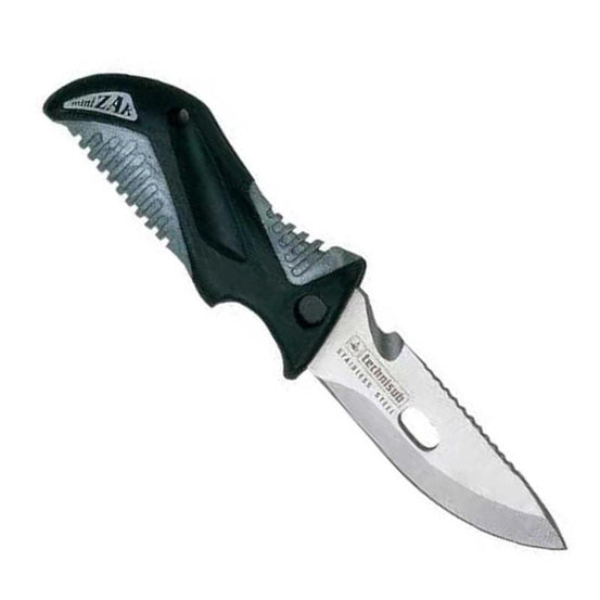 Aqualung Mini Zak Dive Knife - Alpha - Mike's Dive Store