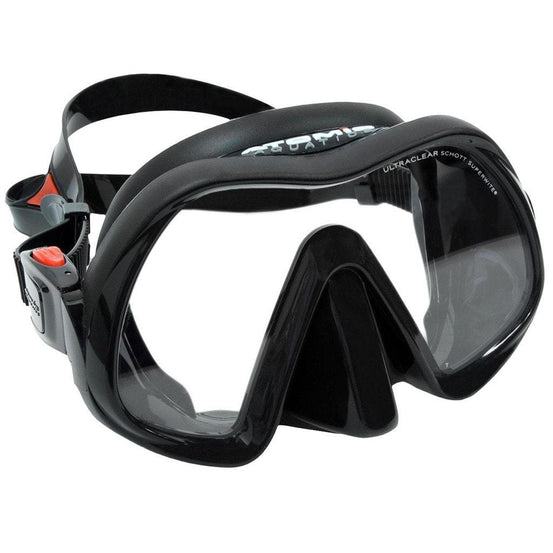 Atomic Venom Frameless Mask - Black - Mike's Dive Store