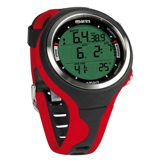 Mares Smart Dive Computer - Black/Red - Mike's Dive Store