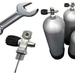 Scuba Diving Cylinder O2 Cleaning