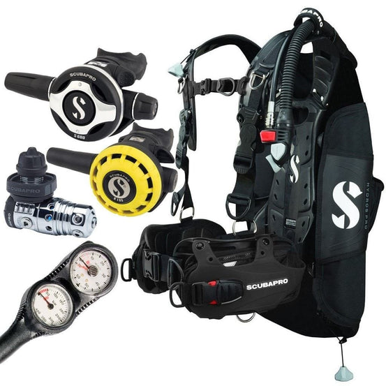 Dive Equipment Packages - Scubapro MK25 S600 Hydros Pro Package