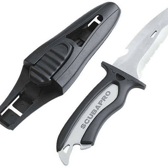 Scubapro Mako Knife in Stainless Steel or Titanium - Mike's Dive Store