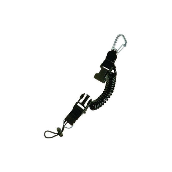 Diving Accessories - ISC Snappy Coil Steel Lanyard