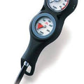 Tusa Double Gauge Console with SPG and Depth GaugeGauge - 2 Gauge BK HP/D - Mike's Dive Store