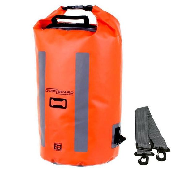 OverBoard Pro-Vis Waterproof Dry TubesHigh Visibility Orange - Mike's Dive Store - 1