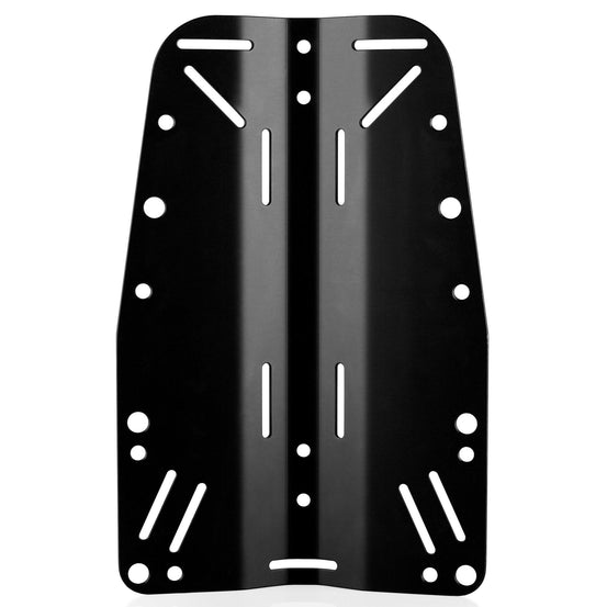 Finnsub Fly Backplate - Aluminium - Mike's Dive Store