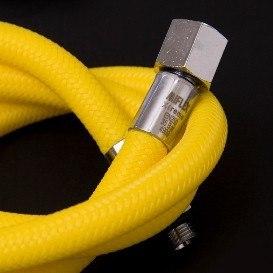 Miflex Hoses - Regulator hose 1/2" Mellow Yellow - Mike's Dive Store