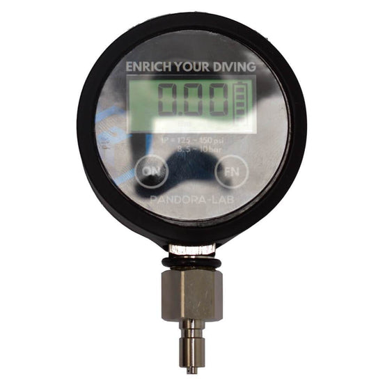Pandora-Lab Digital First Inter-Stage Pressure Gauge - Mike's Dive Store