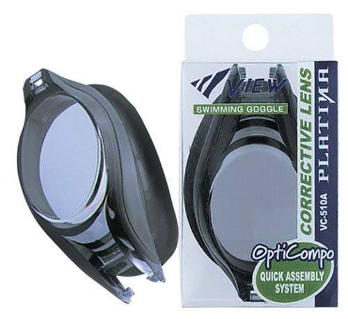 View Platina V500A Prescription Swimming GogglesBlue VC510 Lense (pair) -1.5 - Mike's Dive Store