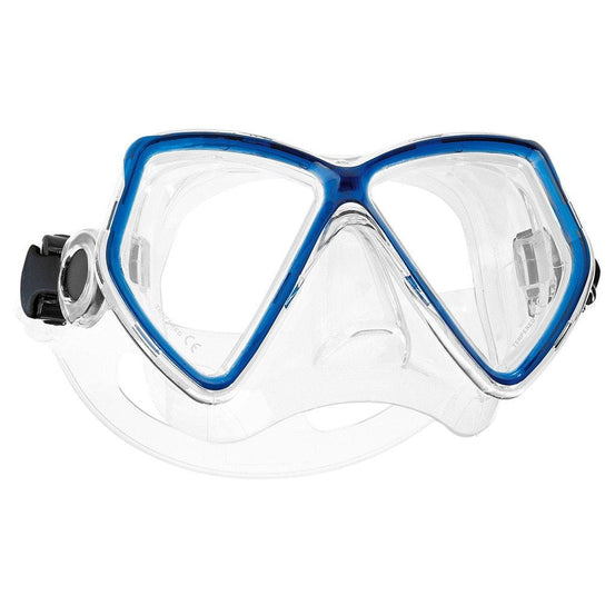 Scubapro Mini VU Dive Mask - Transparent Blue - Mike's Dive Store