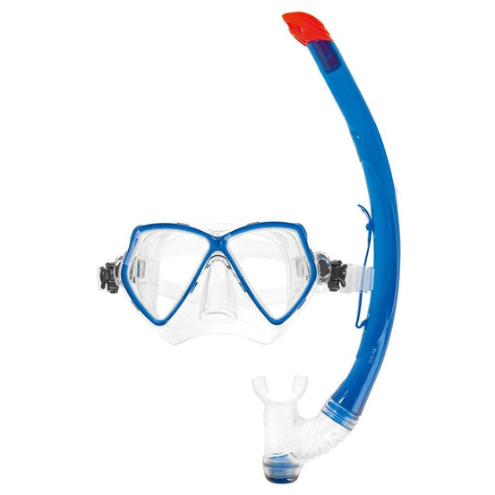 Scubapro Pantai Combo Mask and Snorkel Set - Blue - Mike's Dive Store