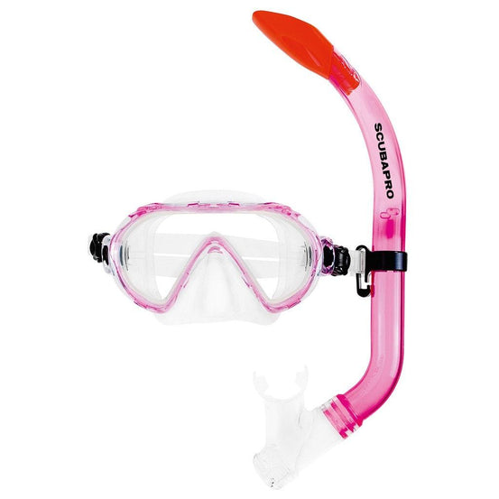 Scubapro Spider Mask and Snorkel Set - Pink - Mike's Dive Store