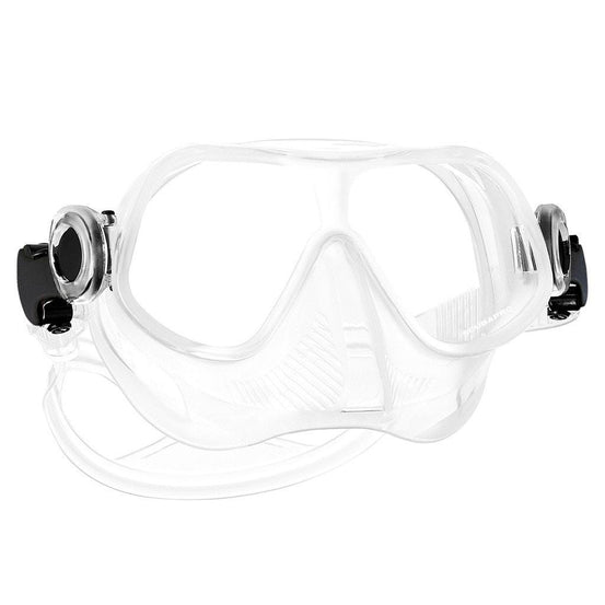 Steel Comp Freediving Mask - Clear - Mike's Dive Store