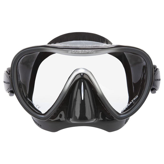 Scubapro Synergy 2 Mask - Silver / Black - Mike's Dive Store